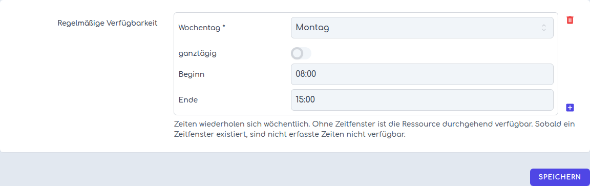 Vorbereitete Verkürzung des montäglichen Zeitfensters auf 15 Uhr